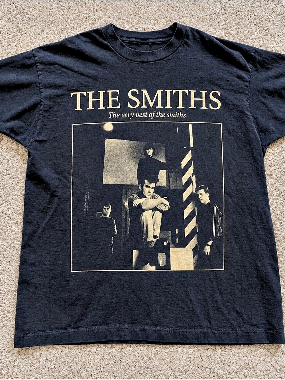 Black The Very Best of Band Graphic Tee Gildan Reprint